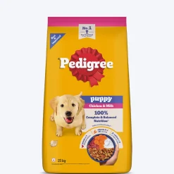 Pedigree Chicken & Milk Puppy Dry Dog Food (Contains 37 Essential Nutrients)