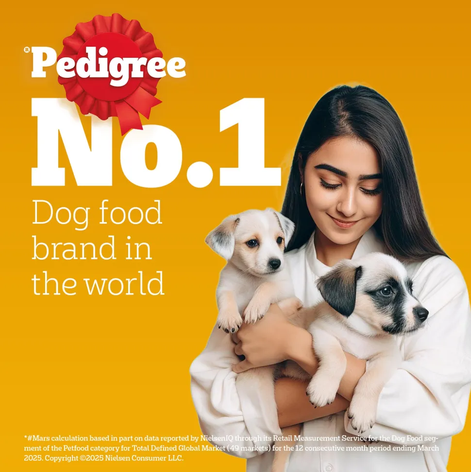 Pedigree Chicken & Milk Puppy Dry Dog Food (Contains 37 Essential Nutrients)