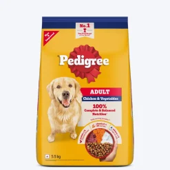 Pedigree Chicken & Vegetables Dry Food For Adult Dog