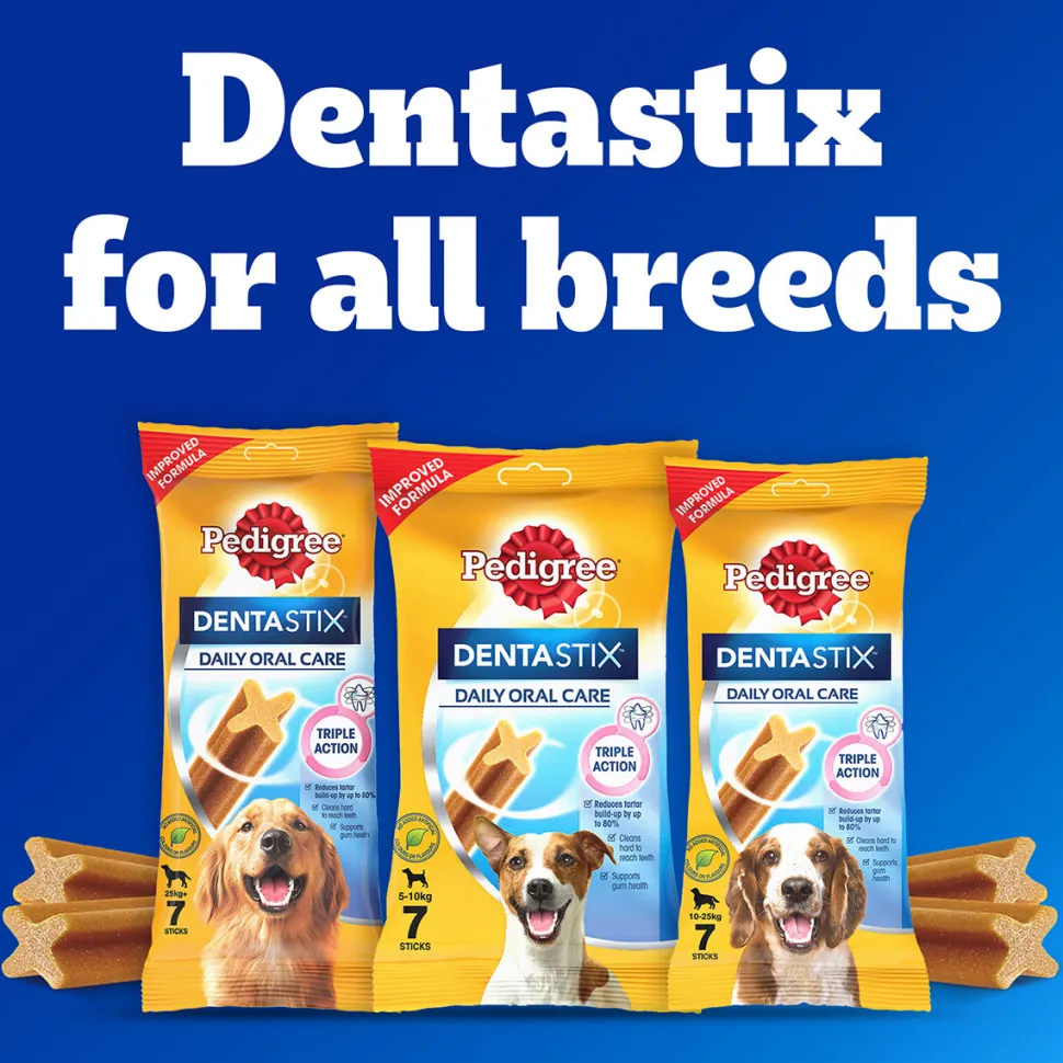 Pedigree Dentastix Oral Care Dog Treat Weekly Pack For Medium Breed - 180 g