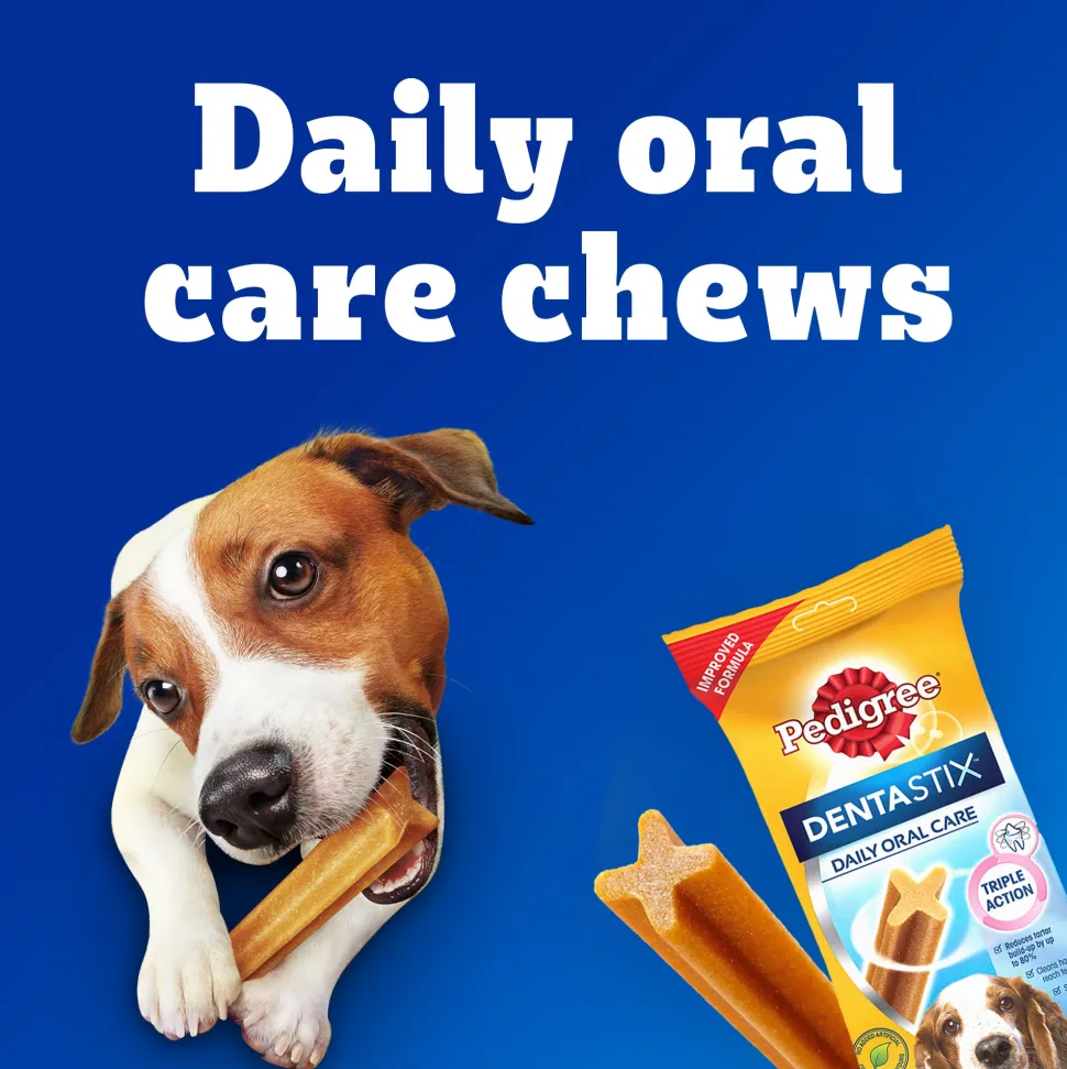 Pedigree Dentastix Oral Care Dog Treat Weekly Pack For Medium Breed - 180 g