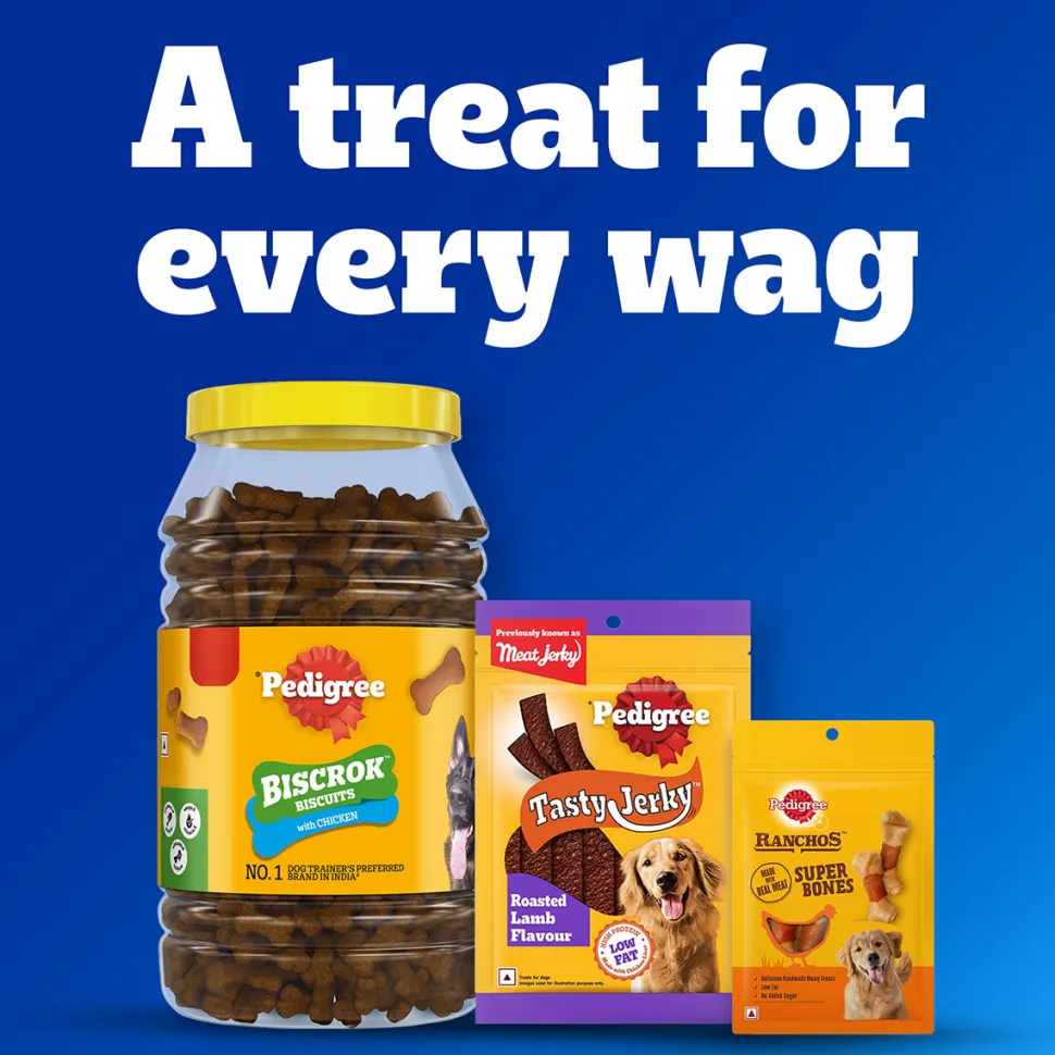 Pedigree Dentastix Oral Care Dog Treat Weekly Pack For Large Breed - 270 g