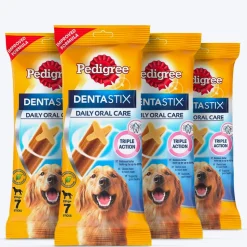 Pedigree Dentastix Oral Care Dog Treat Weekly Pack For Large Breed - 270 g