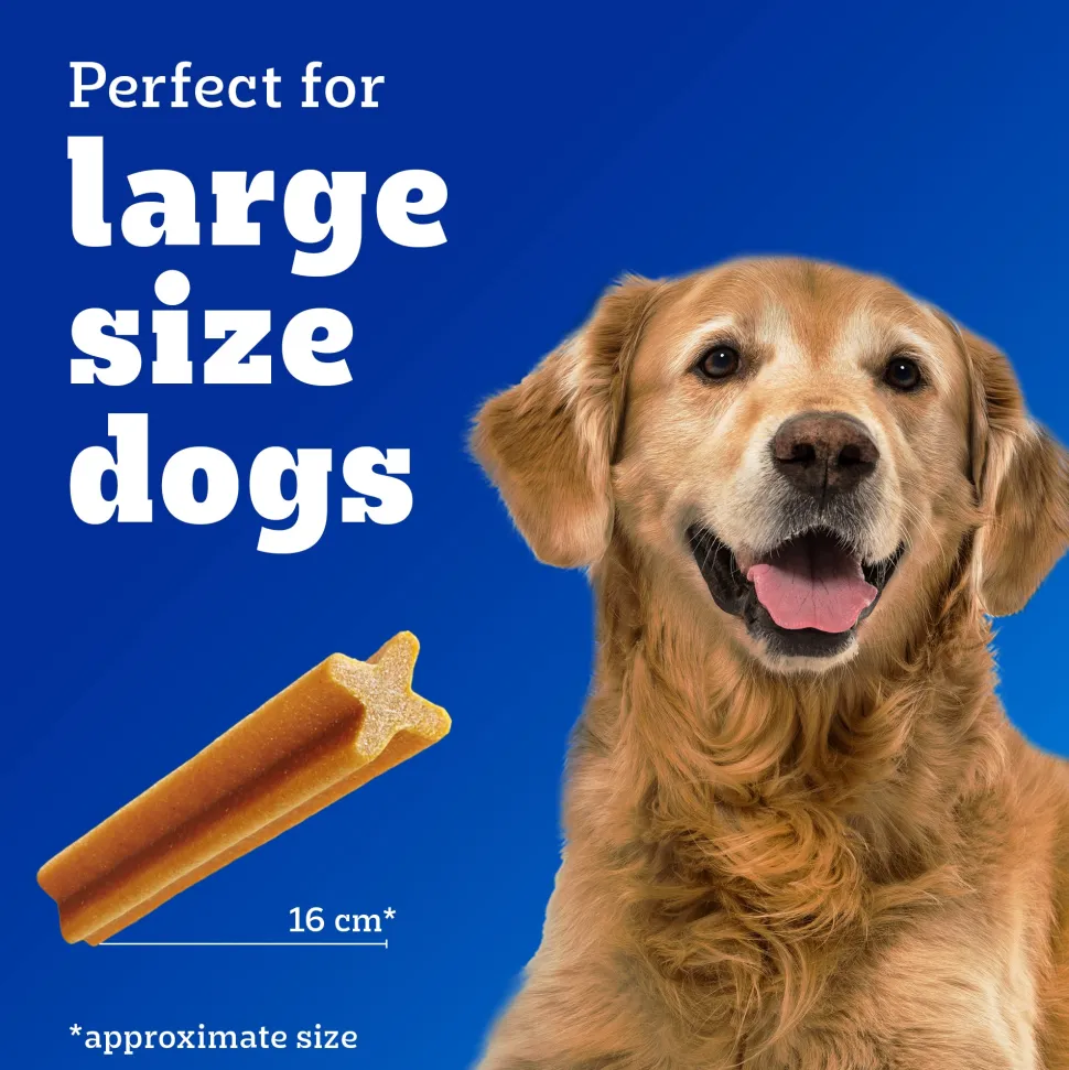 Pedigree Dentastix Oral Care Dog Treat Weekly Pack For Large Breed - 270 g