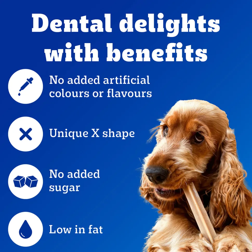 Pedigree Dentastix Oral Care Dog Treat Weekly Pack For Small Breed - 110 g