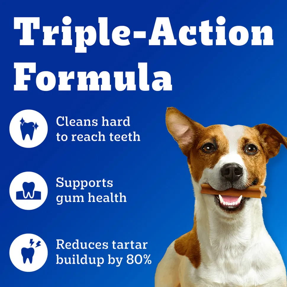 Pedigree Dentastix Oral Care Dog Treat Weekly Pack For Small Breed - 110 g