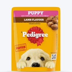 Pedigree Lamb Chunks In Gravy Puppy Wet Food - 70 g