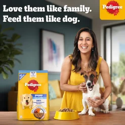 Pedigree Meat & Milk Puppy Dry Dog Food (Contains 37 Essential Nutrients)