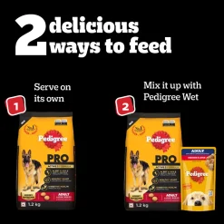 Pedigree PRO Adult Large Breed (18 Months Onwards) Adult Dry Dog Food - (Expert Nutrition)
