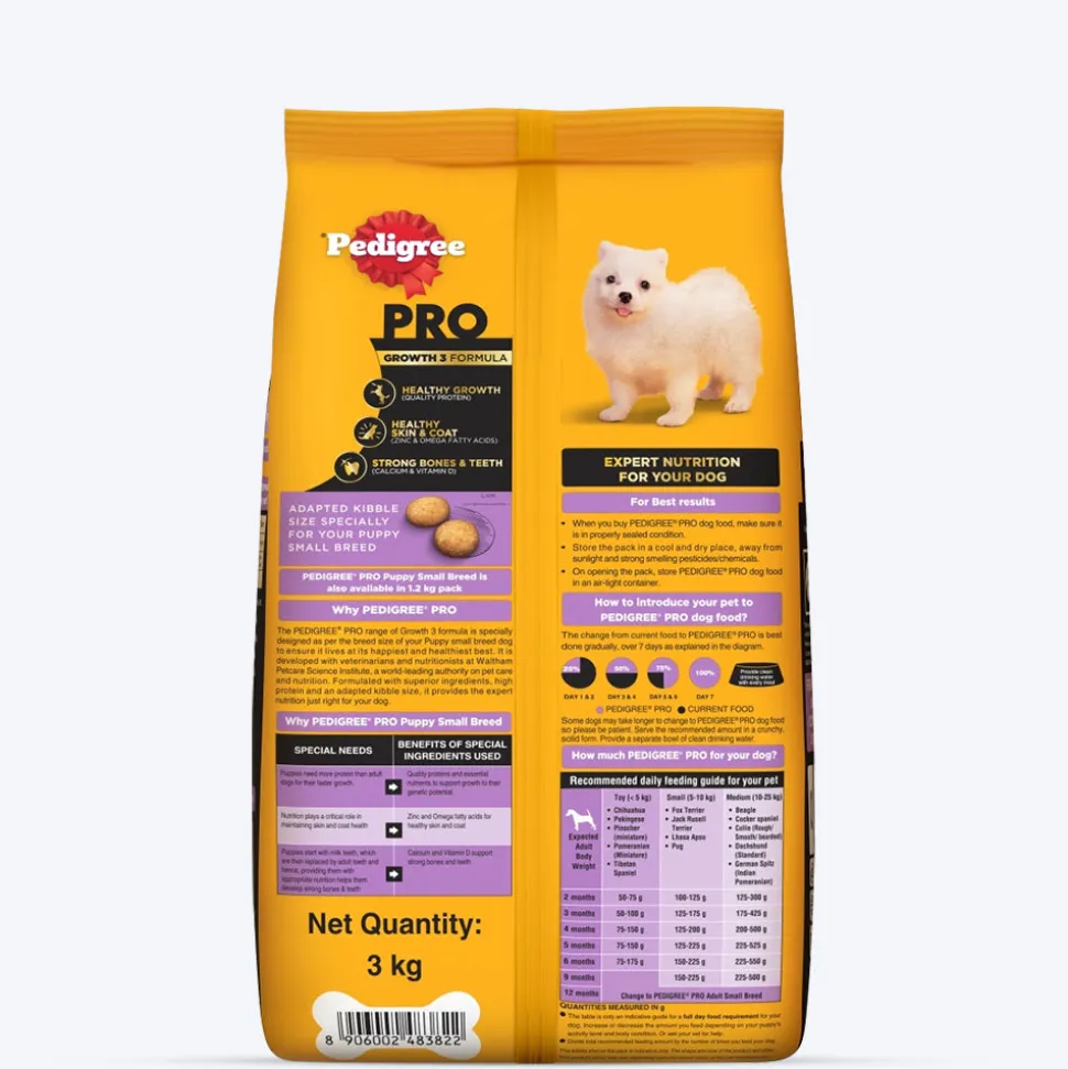 Pedigree PRO Expert Nutrition Small Breed (2-9 Months) Dry Puppy Food