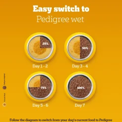 Pedigree Roasted Lamb Flavour Chunks In Gravy Adult Dog Wet Food - 130 g