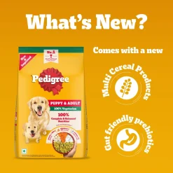 Pedigree 100% Vegetarian Dry Food For Adult Dog & Puppy