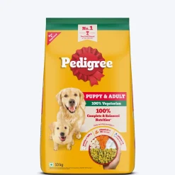 Pedigree 100% Vegetarian Dry Food For Adult Dog & Puppy