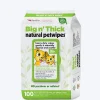Petkin Big n' Thick Natural Pet Wipes For Dogs & Cats - 100 Pieces