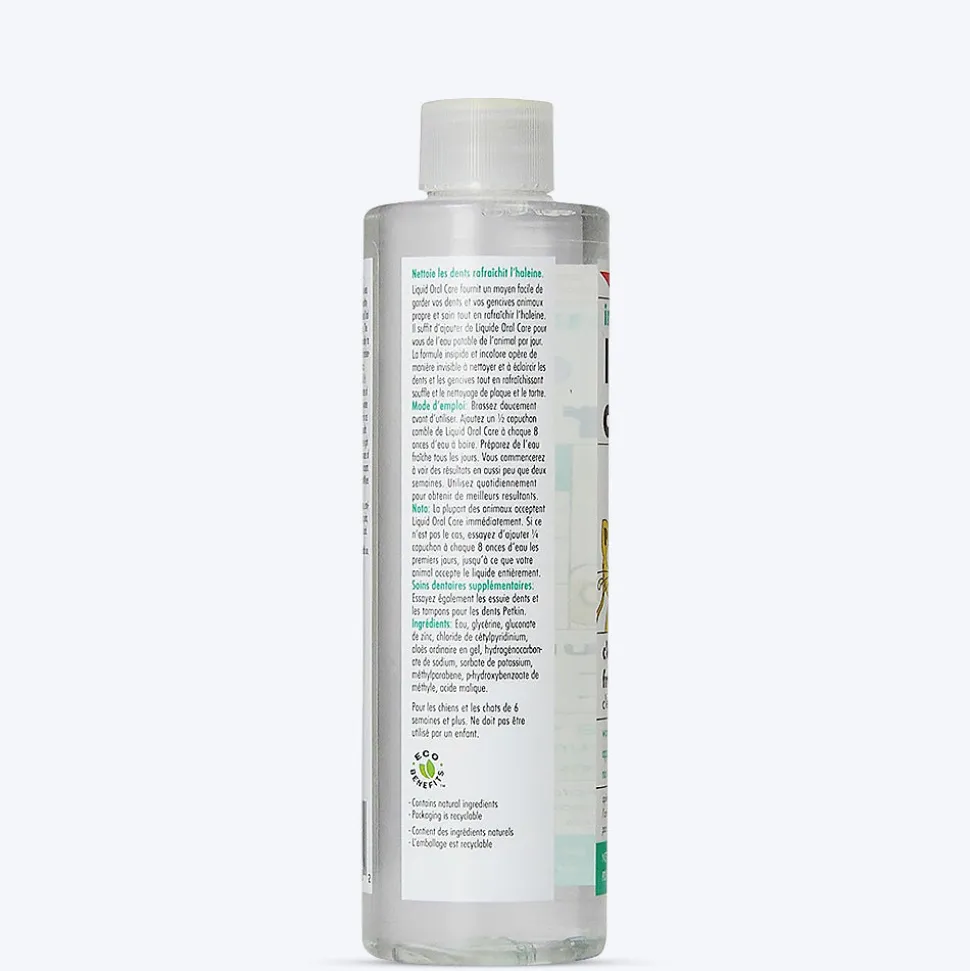 Petkin Liquid Oral Care - Dental Care Solution for Dogs and Cats - 240 ml