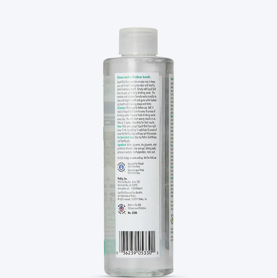 Petkin Liquid Oral Care - Dental Care Solution for Dogs and Cats - 240 ml
