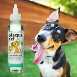 Petkin - Plaque Gel, Spearmint for Cats & Dogs - 120 ml