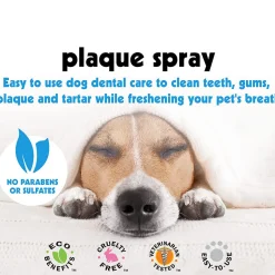 Petkin Plaque Spray - Dental Care Solution for Dogs and Cats - 120 ml