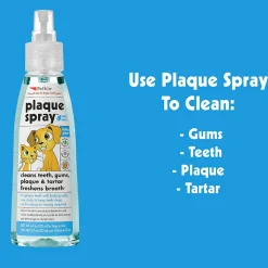 Petkin Plaque Spray - Dental Care Solution for Dogs and Cats - 120 ml