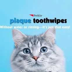 Petkin Toothwipes for Dog & Cat - 40 Wipes