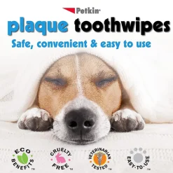 Petkin Toothwipes for Dog & Cat - 40 Wipes