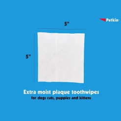 Petkin Toothwipes for Dog & Cat - 40 Wipes