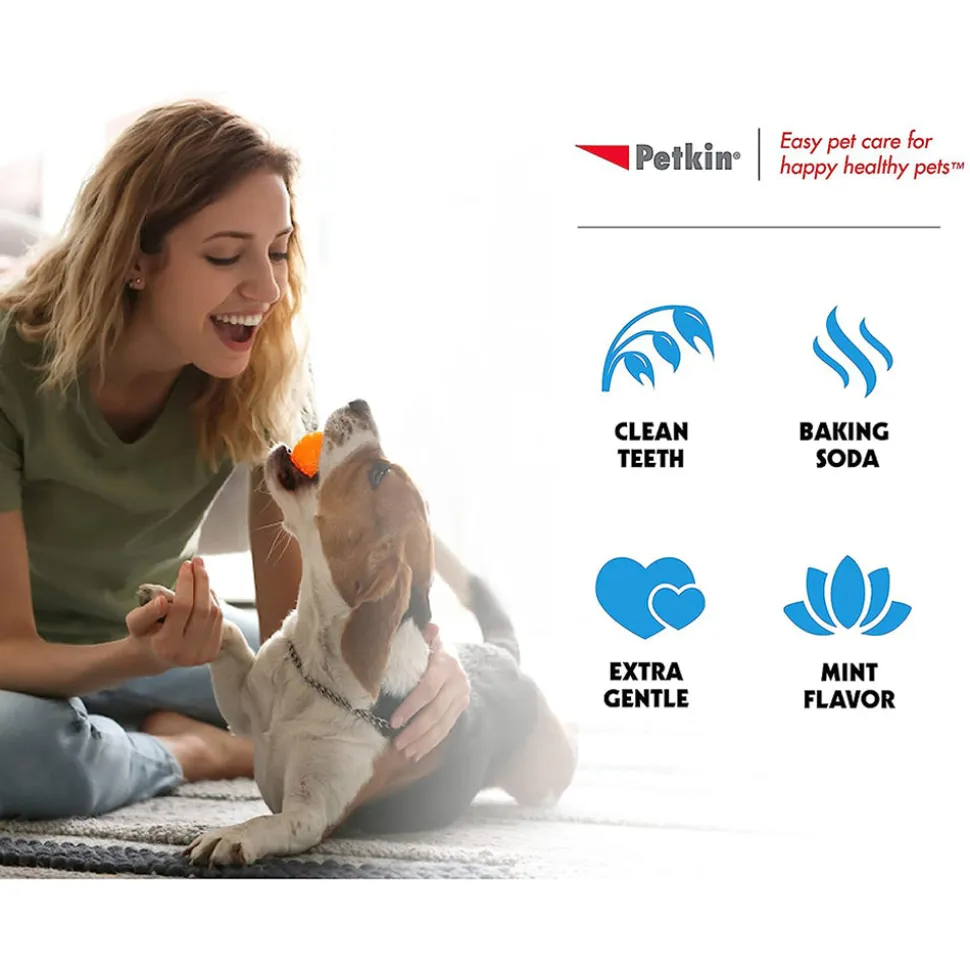 Petkin Toothwipes for Dog & Cat - 40 Wipes