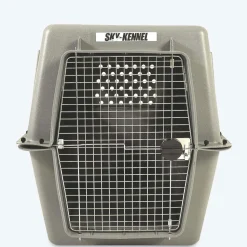 Petmate Sky Kennel Carrier For Dog & Cat - Light Grey
