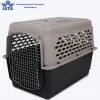 Petmate Vari Kennel Pet Carrier Bleached Linen & Black For Dogs & Cats - 36 X 23 X 15 inch