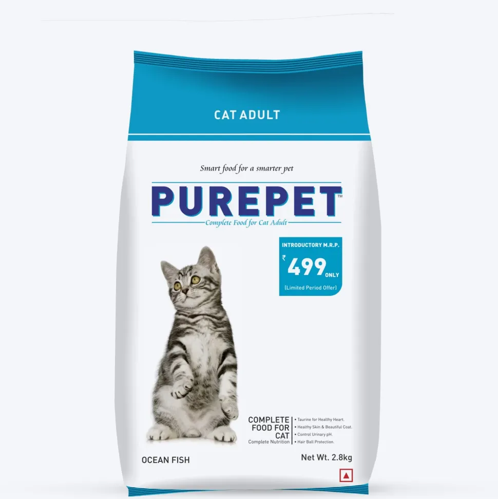 Purepet Ocean Fish Dry Food For Adult Cats