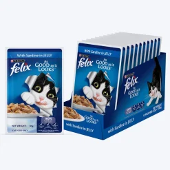 Purina Felix With Sardine In Jelly Adult Cat Wet Food - 85 g