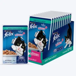 Purina Felix With Tuna In Jelly Kitten Wet Food - 85 g
