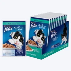 Purina Felix With Tuna In Jelly Adult Cat Wet Food - 85 g