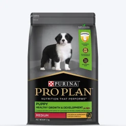 PURINA PRO PLAN Healthy Growth & Development Dry Food For Puppy - Medium Breed