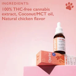 Qurist CBD Oil For Small Cat (Below 5 kg) - 450 mg - 30 ml