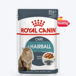 Royal Canin Hairball Care Gravy Wet Cat Food - 85 g packs