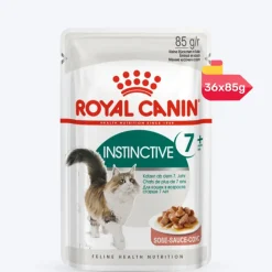 Royal Canin Instinctive 7+ Cat Wet Food - 85 g packs
