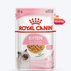 Royal Canin Kitten Jelly Wet Cat Food - 85 g packs