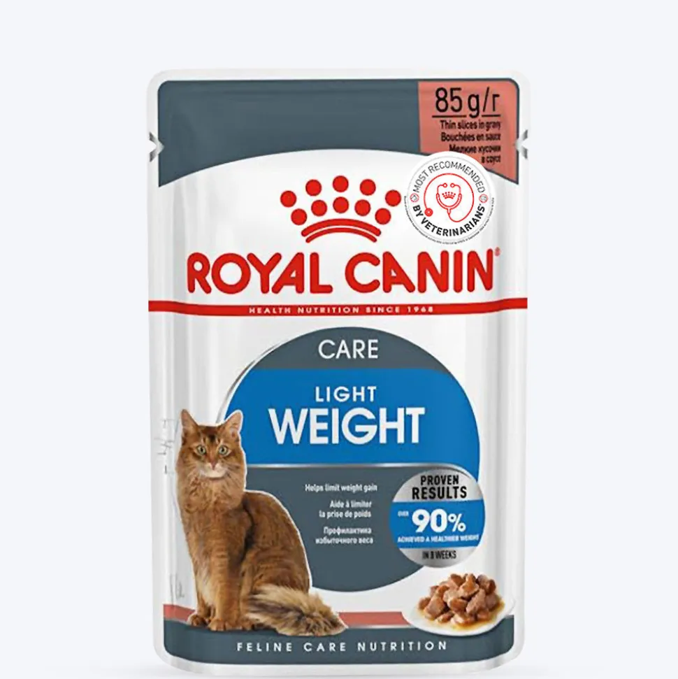 Royal Canin Light Weight Care Wet Cat Food - 85 g packs