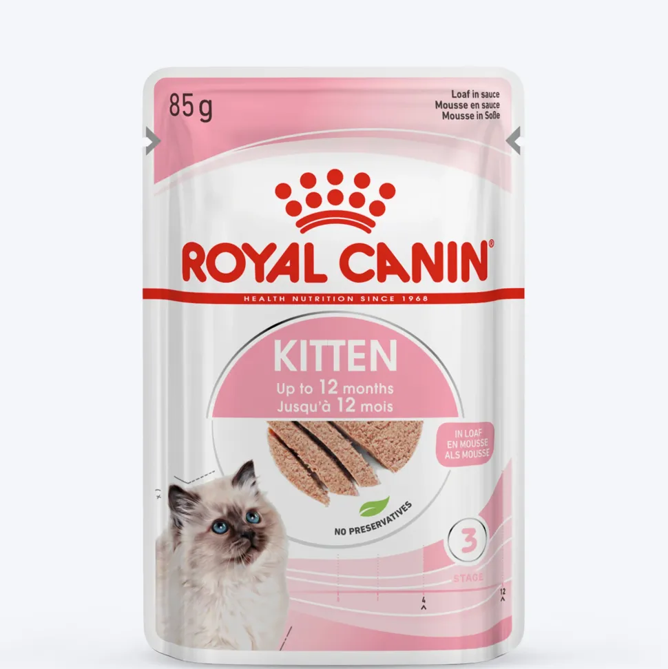Royal Canin Loaf Wet Kitten Food - 85 g packs