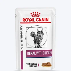 Royal Canin Renal Veterinary Diet Chicken Wet Cat Food - 85 gm