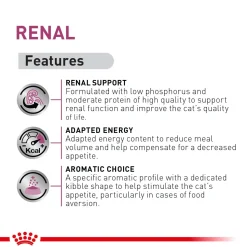 Royal Canin Veterinary Diet Renal Support Dry Food For Cat - 2 Kg