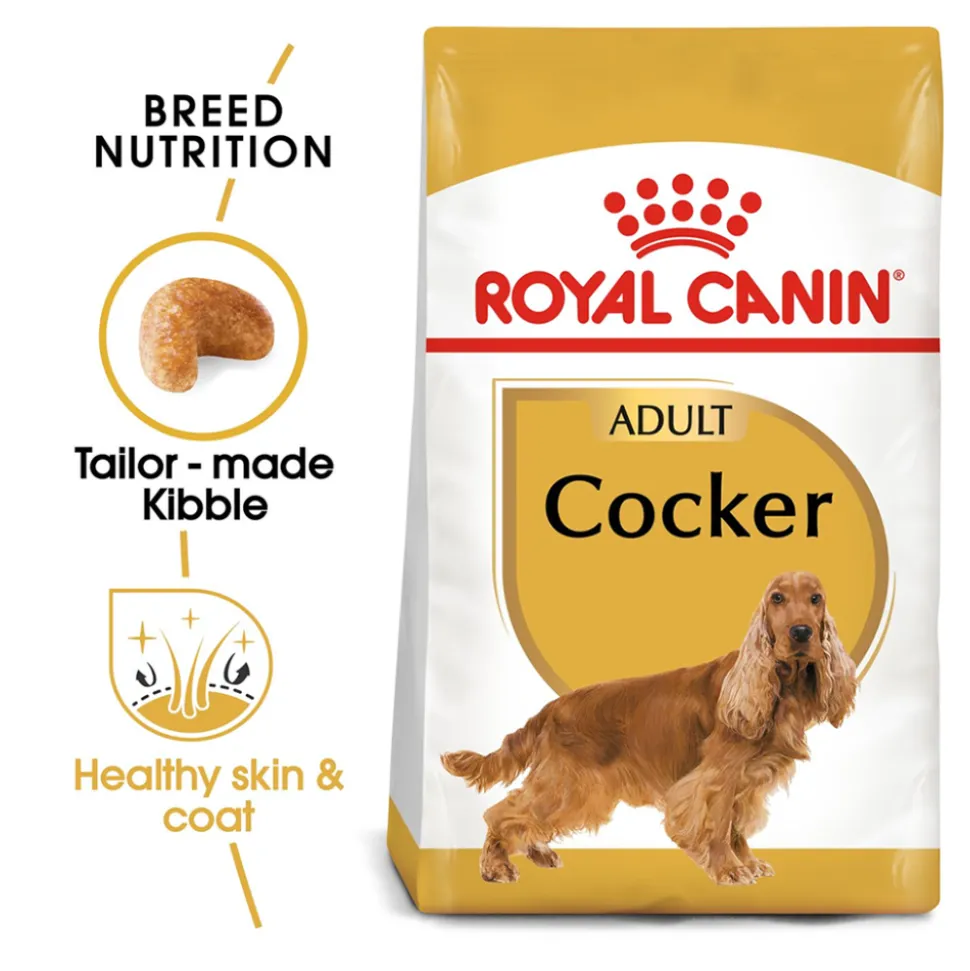 Royal Canin Cocker Adult Dry Dog Food - 3 kg