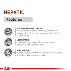 Royal Canin Hepatic Veterinary Diet Dry Food For Dog - 1.5 Kg