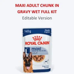 Royal Canin Maxi Adult Dog Wet Food - 140 g