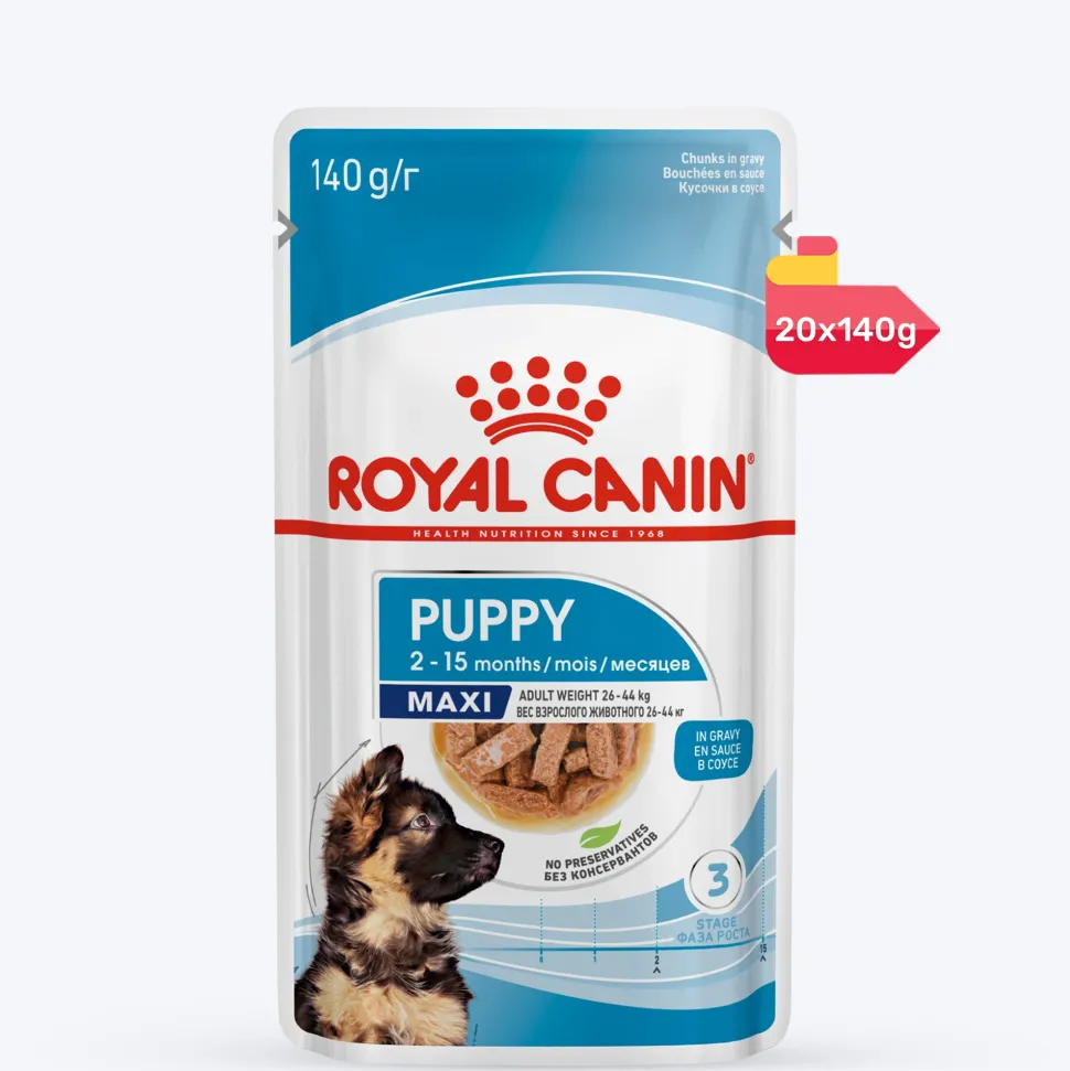 Royal Canin Maxi Breed Wet Puppy Food - 140 g