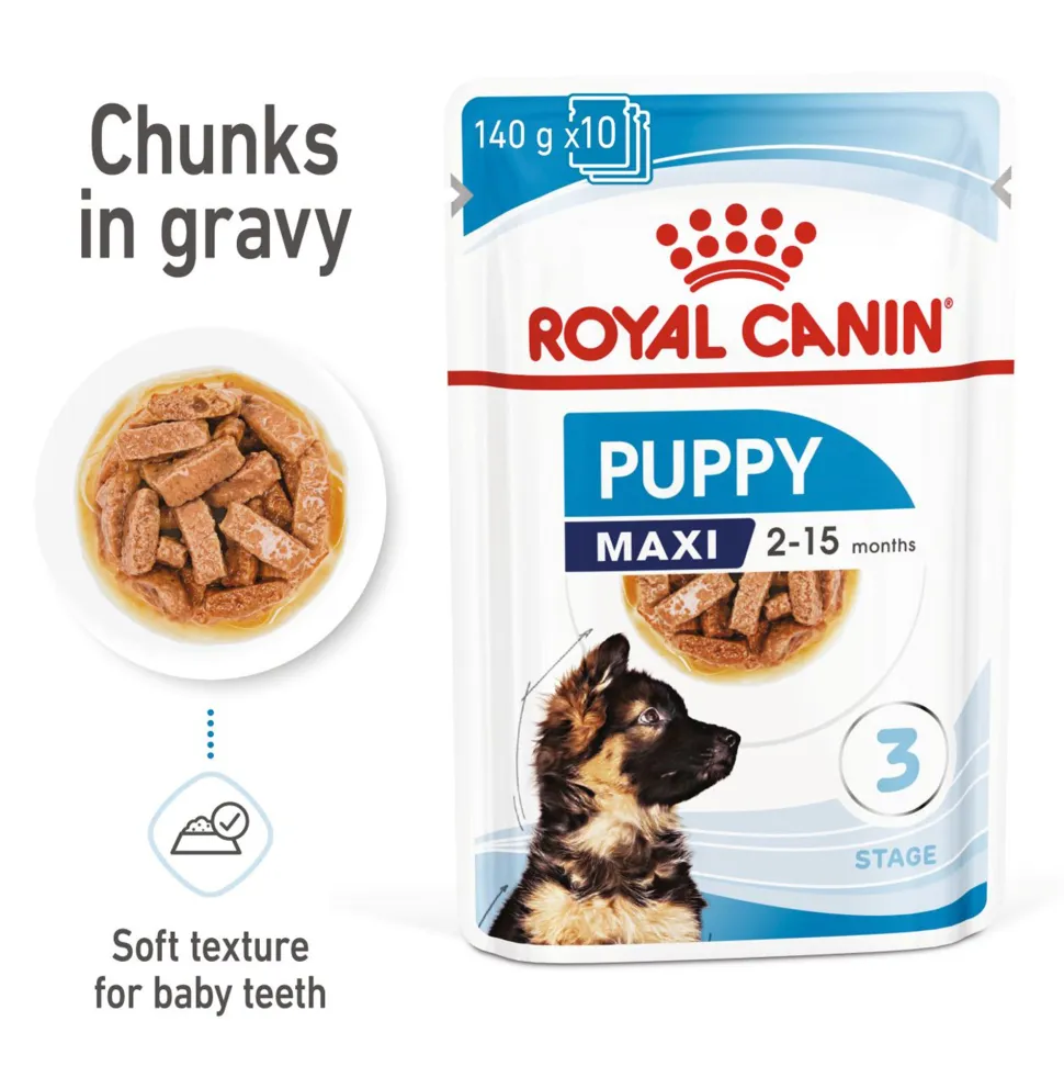 Royal Canin Maxi Breed Wet Puppy Food - 140 g