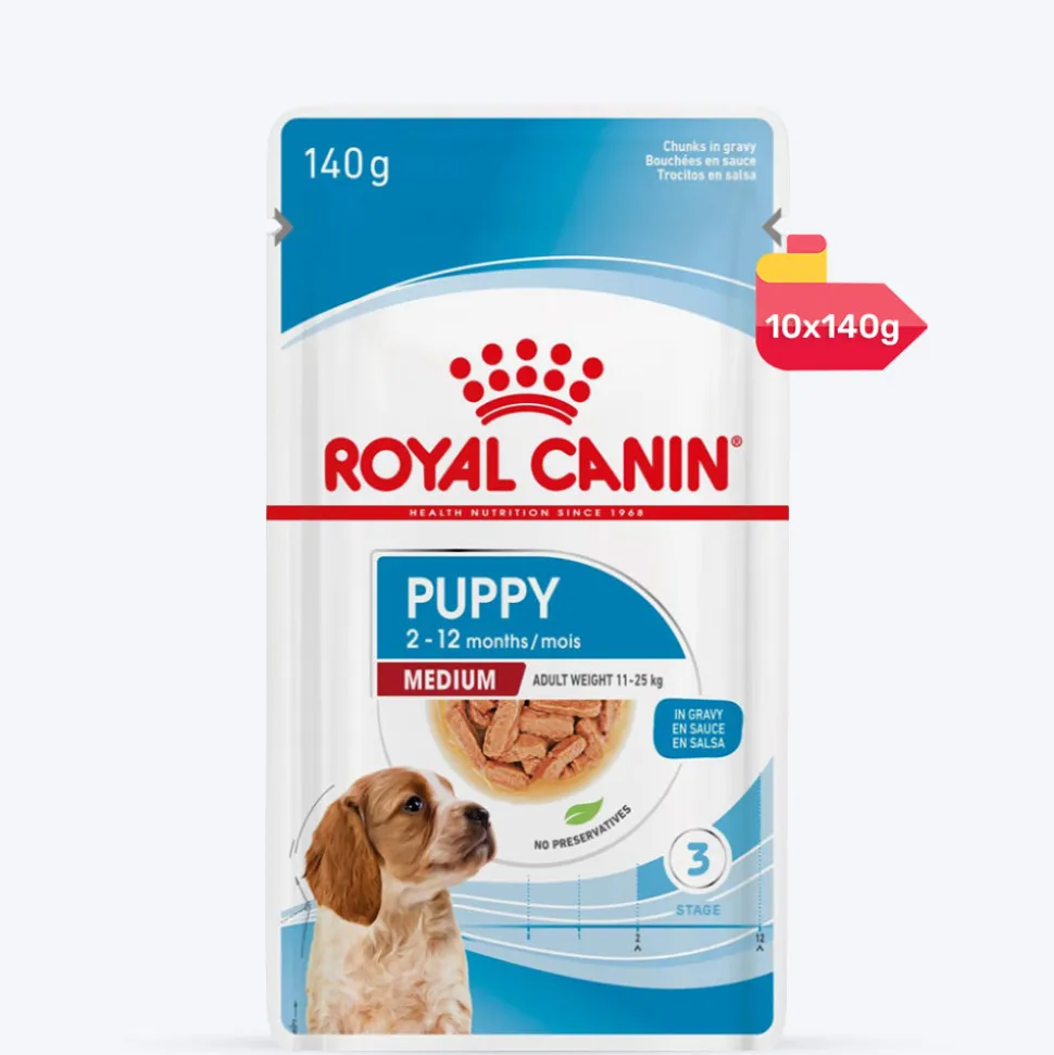 Royal Canin Puppy Medium Wet Puppy Food - 140 g