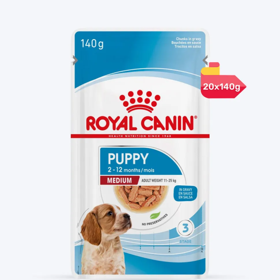 Royal Canin Puppy Medium Wet Puppy Food - 140 g
