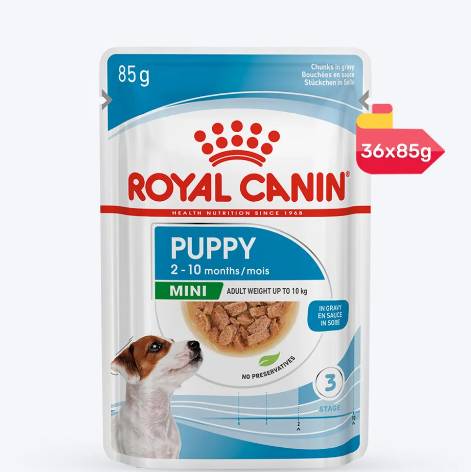 Royal Canin Puppy Mini Wet Puppy Food (1-10kg) - 85 g packs